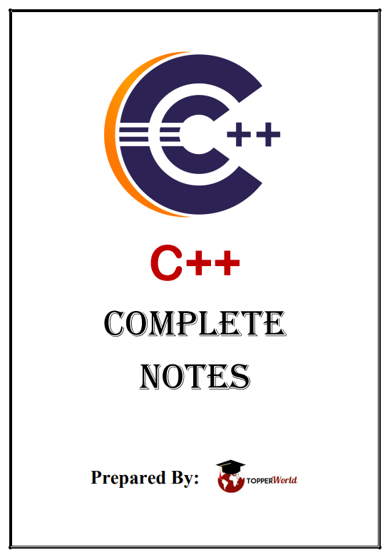 C Complete Notes Topperworld