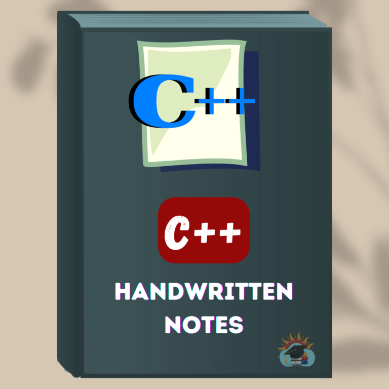 CPP Handwritten Notes