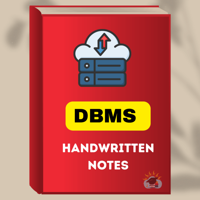 DBMS Complete Handwritten Notes