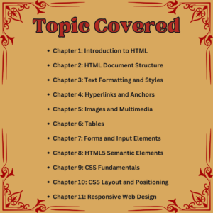 HTML Handwritten Notes - topperworld