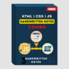 HTML | CSS | JS Handwritten Notes COMBO - topperworld