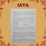 JAVA Handwritten Notes - topperworld